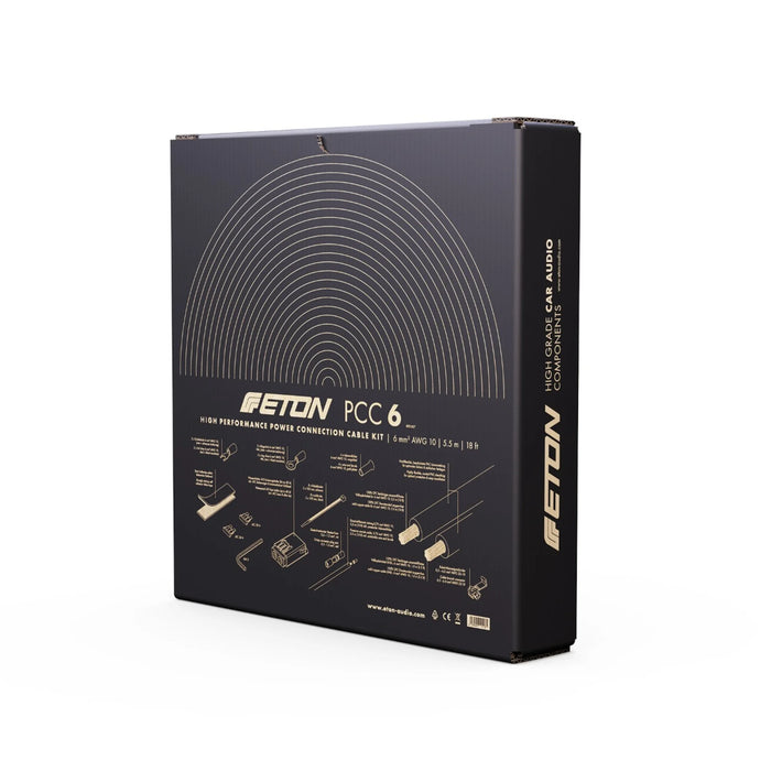Eton PCC 6 10AWG Amplifier Wiring Kit - Cable