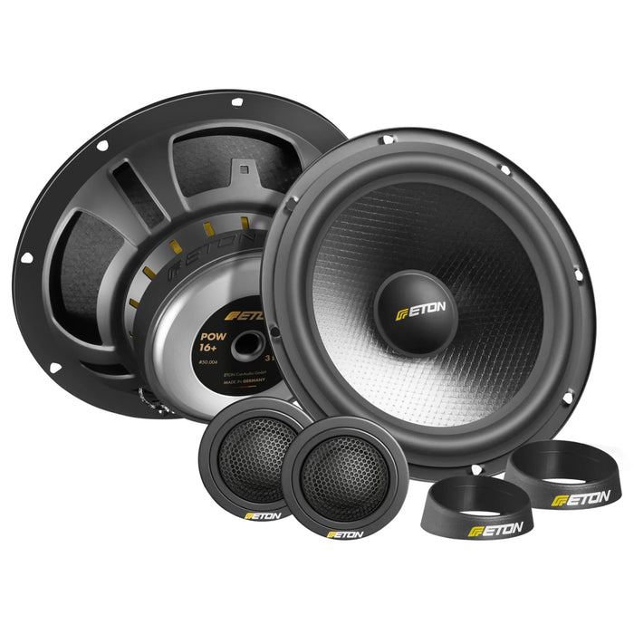 Eton POW 16 Plus 6.5-inch 2-Way Component Audiophile Car Speaker Set
