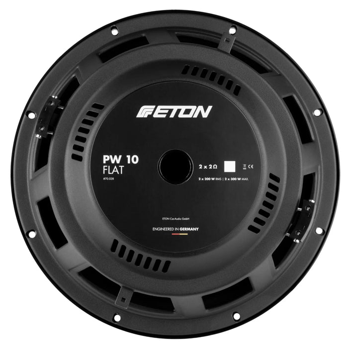 Eton PW 10 FLAT 10inch Subwoofer - Car Subwoofer