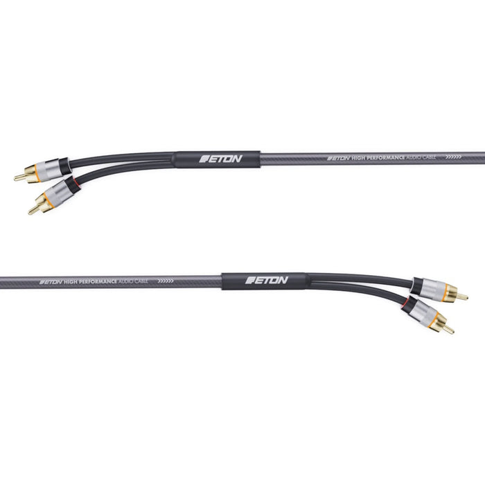 Eton Ultimate SQ 2 Channel RCA Interconnect Cable - Cable