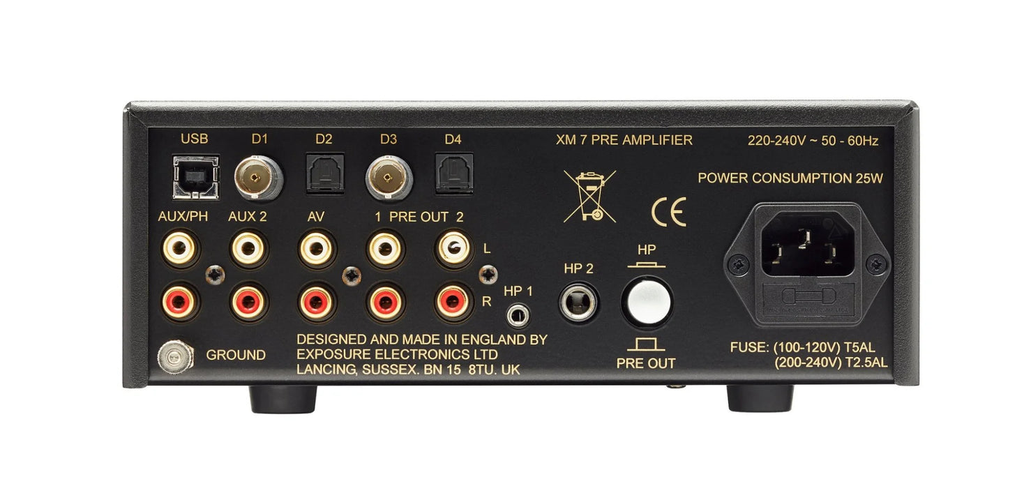 Exposure XM7 Stereo Preamplifier - The Audio Co.