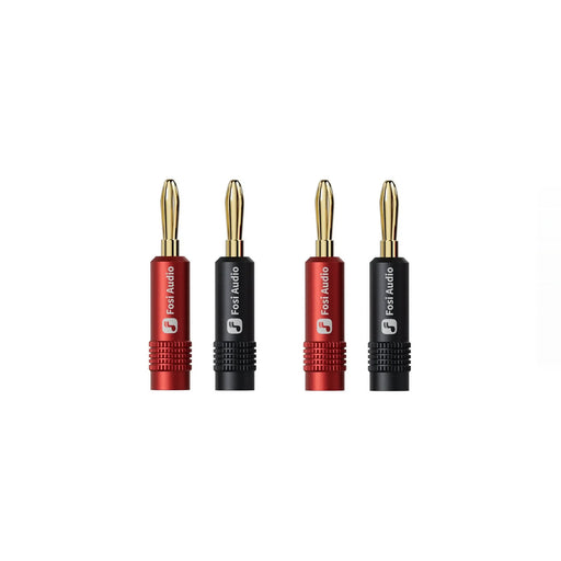 Fosi Banana Plugs - 2 Pairs / 4 pcs - Home Audio Accessories