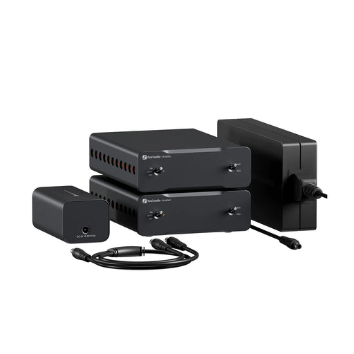 Fosi V3 Mono Monoblock Amplifier - V3 Mono Pair + 48V 10A PSU + Power Filter - Power Amplifier