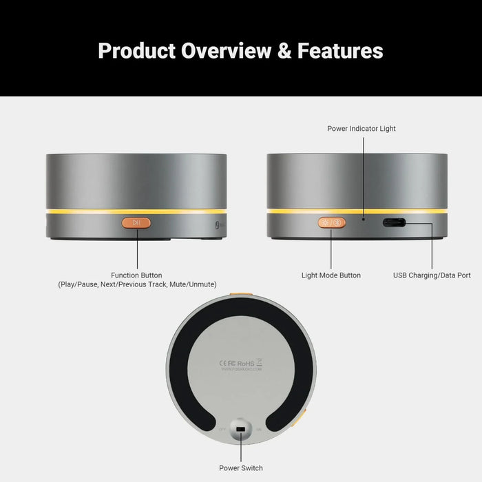 Fosi VOL20 Bluetooth Volume Control Knob - Home Audio Accessories