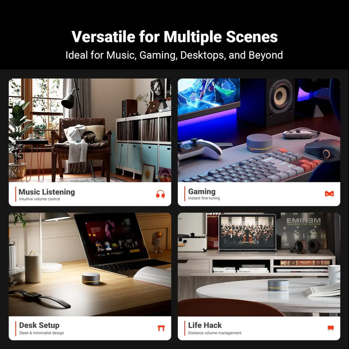 Fosi VOL20 Bluetooth Volume Control Knob - Home Audio Accessories