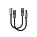 Fosi XLR Balanced Interconnect Cable - 0.3m [Pair] - Cable