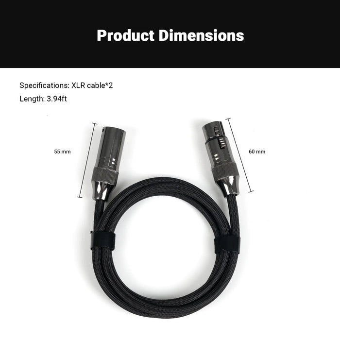 Fosi XLR Balanced Interconnect Cable - Cable