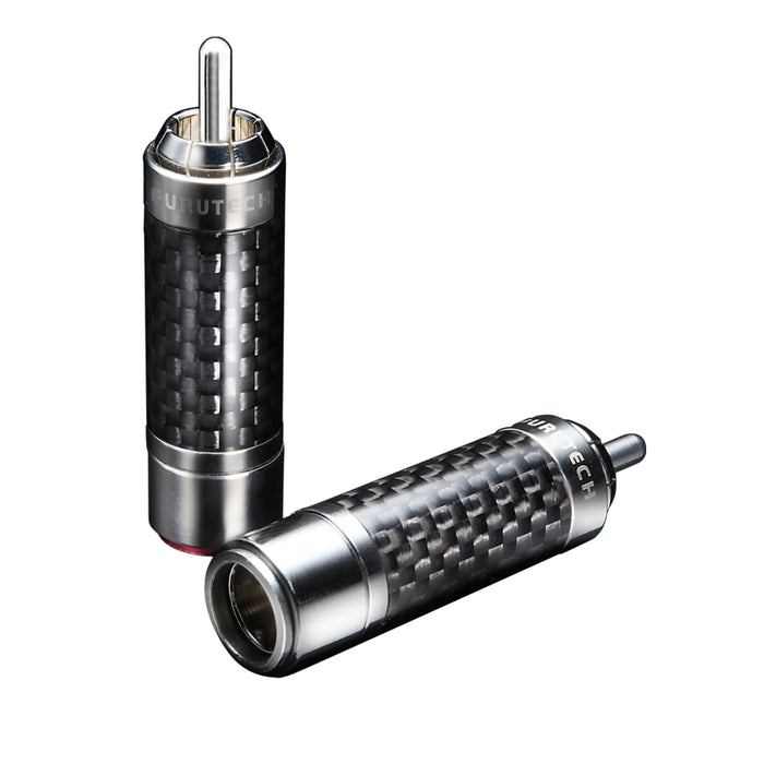 Furutech CF-102 High End Performance RCA Connector (Set) - Rhodium - Home Audio Accessories