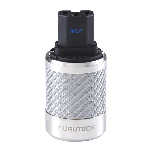 Furutech FI-50 NCF - Audiophile IEC Power Connector - Rhodium (R) - Cable