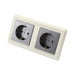 Furutech FP-SWS-D G - Audiophile Mains Power Schuko Wall Socket - The Audio Co.