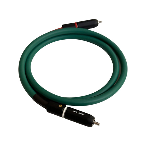 Furutech FX-Alpha-Ag on FP-120 R 75Ω RCA Coaxial Cable - The Audio Co.