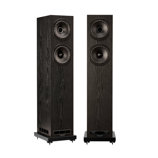 Fyne F501E Floorstanding Speaker (Pair) - Black Ash - Home Speaker