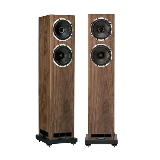 Fyne F501S Floorstanding Speaker (Pair) - Natural Walnut - Home Speaker
