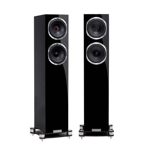 Fyne F501SP Floorstanding Speaker (Pair) Piano Gloss Black Home Speaker