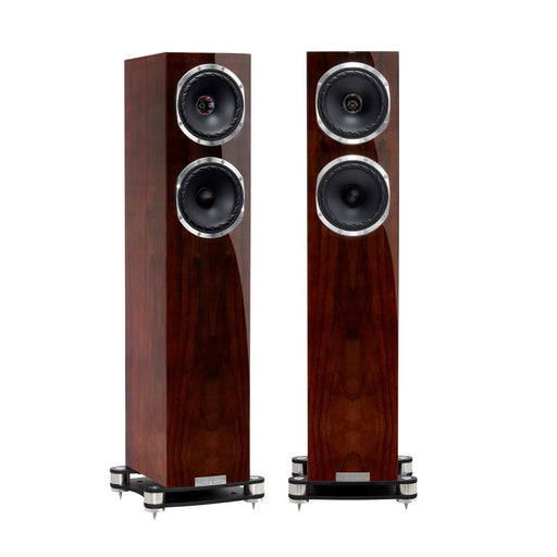 Fyne F501SP Floorstanding Speaker (Pair) Piano Gloss Walnut Home Speaker