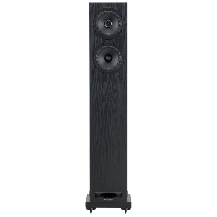 Fyne F55E Floorstanding Speaker [Pair] - Black Oak - Home Speaker