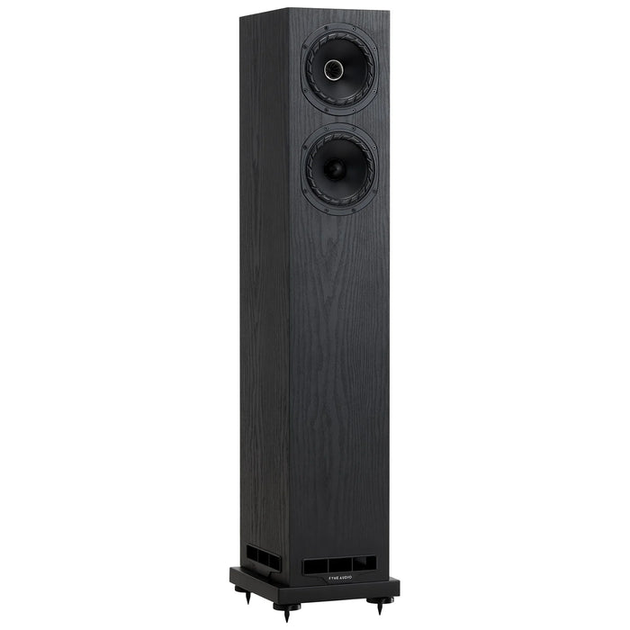 Fyne F55E Floorstanding Speaker [Pair] - Black Oak - Home Speaker