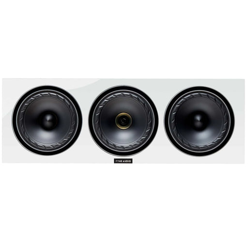 Fyne F57SP 6 Center Speaker Piano Gloss White Home Speaker