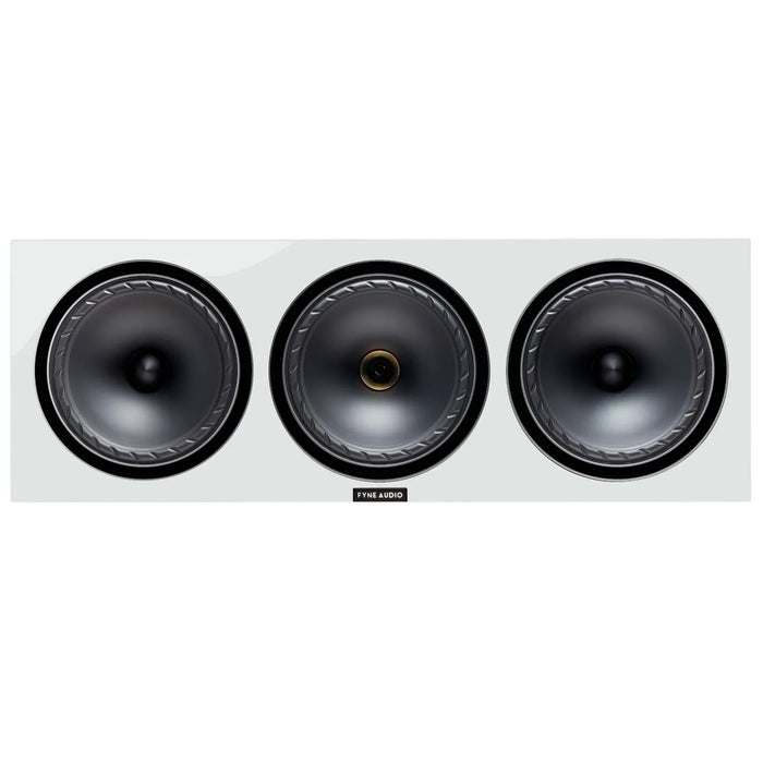 Fyne F57SP 8 Center Speaker Piano Gloss White Home Speaker