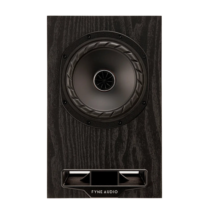 Fyne F5E Bookshelf Speaker (Pair) - Black Oak - Home Speaker