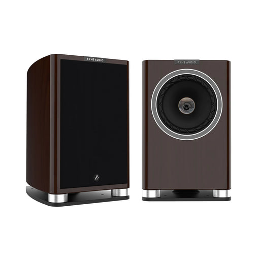 Fyne F700 Bookshelf Speaker (Pair) - Piano Gloss Walnut - Home Speaker