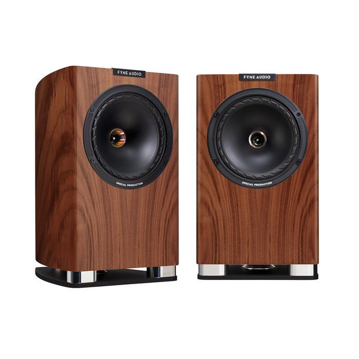 Fyne F701SP Bookshelf Speaker (Pair) - Natural Walnut - Home Speaker