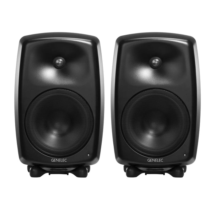 Genelec G Five Active Monitor Speaker - Black / G Five Stereo Pair - Home Speaker