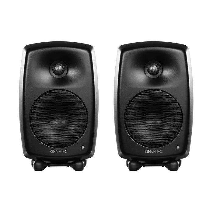 Genelec G Three Active Monitor Speaker - Black / G Three Stereo Pair - Home Speaker