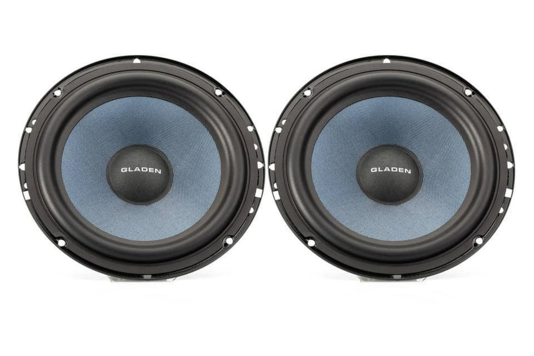 Gladen Alpha 165 G2 - 6.5inch 2way Component Speaker Set - The Audio Co.