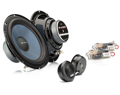 Gladen Alpha 165 G2 - 6.5inch 2way Component Speaker Set - The Audio Co.