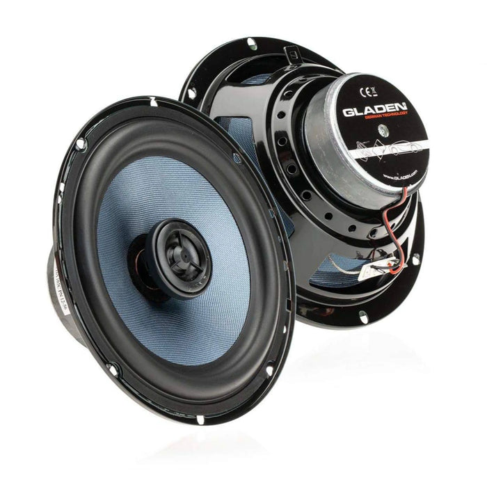 Gladen Alpha 165c - 6.5inch 2way Coaxial Speaker Set - The Audio Co.