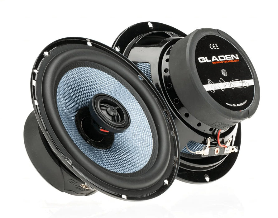 Gladen RC 165 - 6.5inch 2way Coaxial Speaker Set - The Audio Co.