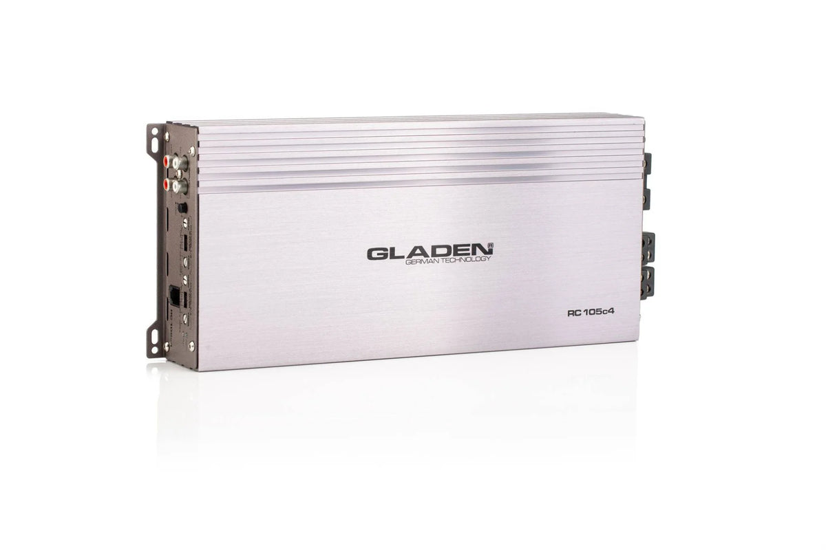 Gladen RC105c4 G2 - Four Channel Amplifier The Audio — The Audio Co.