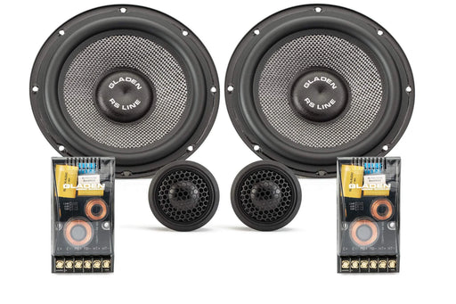 Gladen RS 165 G2 - 6.5inch 2way Component Speaker Set - The Audio Co.