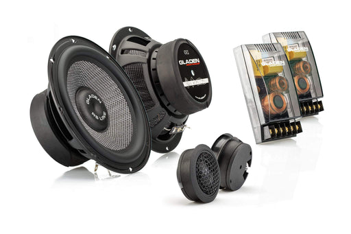 Gladen RS 165 G2 - 6.5inch 2way Component Speaker Set - The Audio Co.