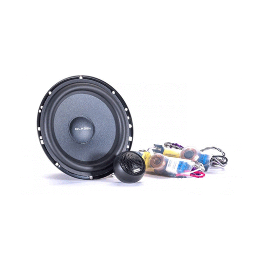 Gladen RSX 165 - 6.5inch 2way Component Speaker Set - The Audio Co.