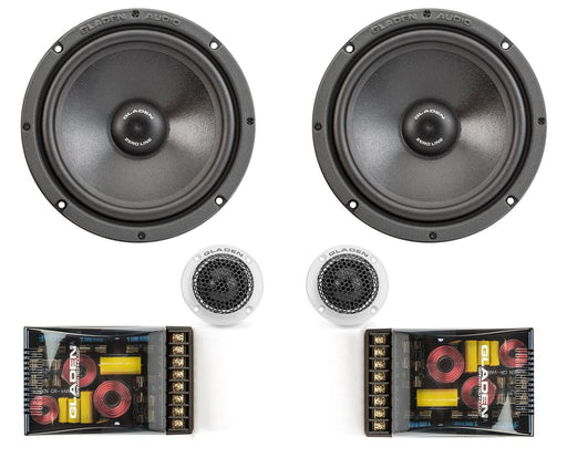 Gladen Zero PRO 165.2 DC - 6.5inch 2way Component Speaker Set - The Audio Co.