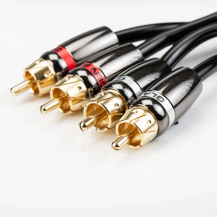 Gladen ZERO RCA - 2 Channel RCA Interconnect Cable - The Audio Co.