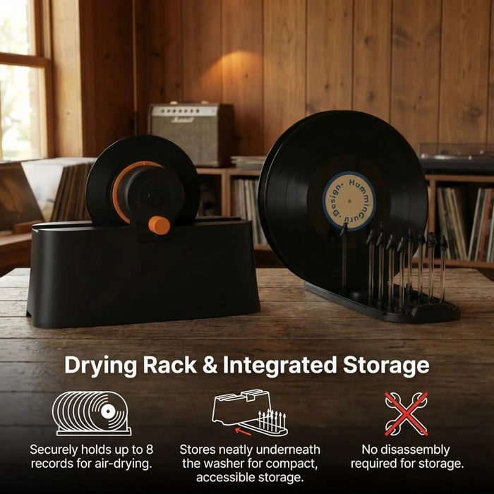 HumminGuru EZ Vinyl Record Washer - Home Audio Accessories