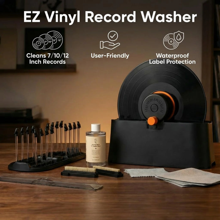 HumminGuru EZ Vinyl Record Washer - Home Audio Accessories