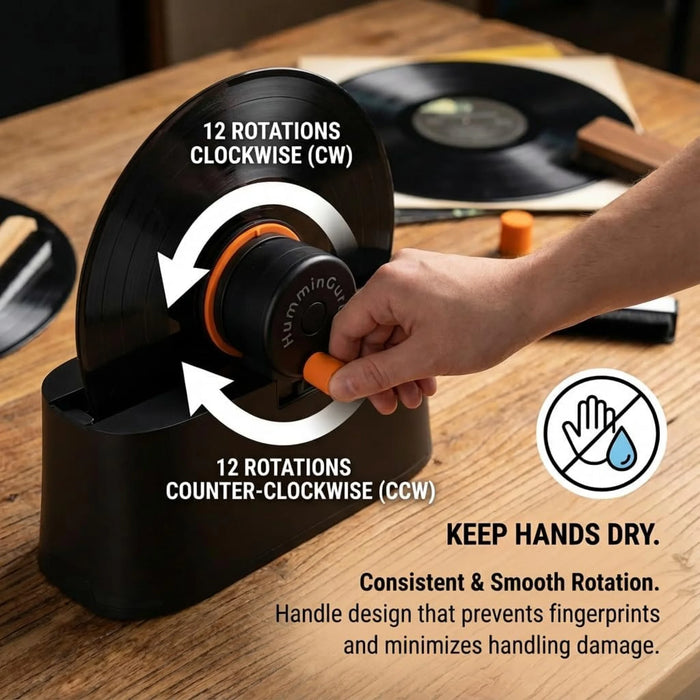 HumminGuru EZ Vinyl Record Washer - Home Audio Accessories