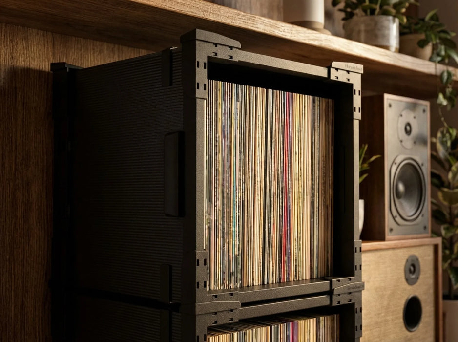 HumminGuru FlexiCube LP Storage Box - Home Audio Accessories