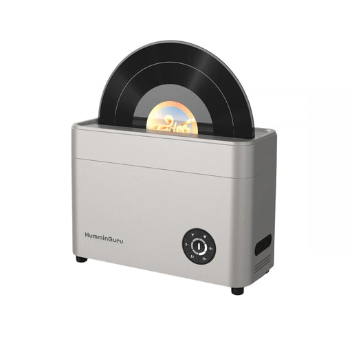 HumminGuru NOVA Advanced Ultrasonic Vinyl Record Cleaner - White Sand - Home Audio Accessories