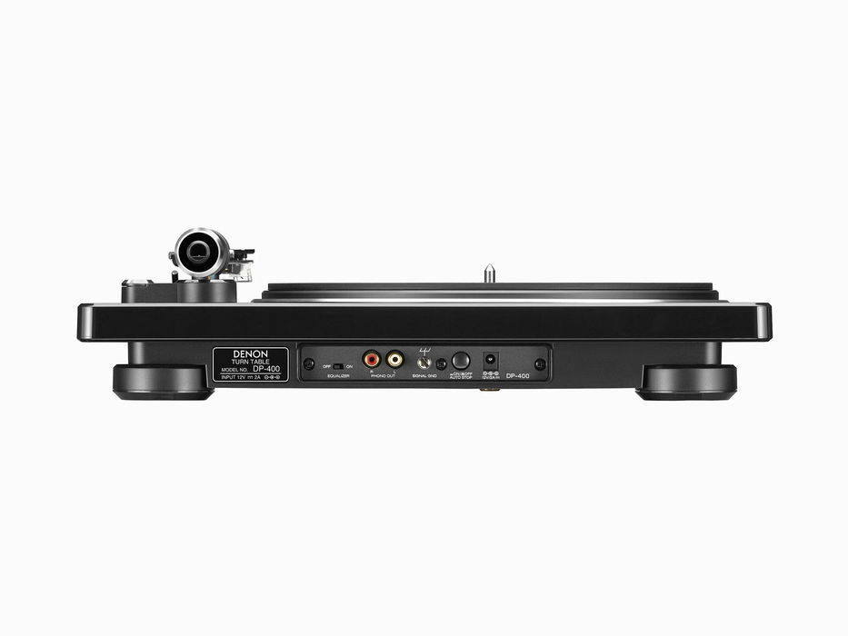 Denon DP-400 Semi Automatic Belt-Drive Turntable