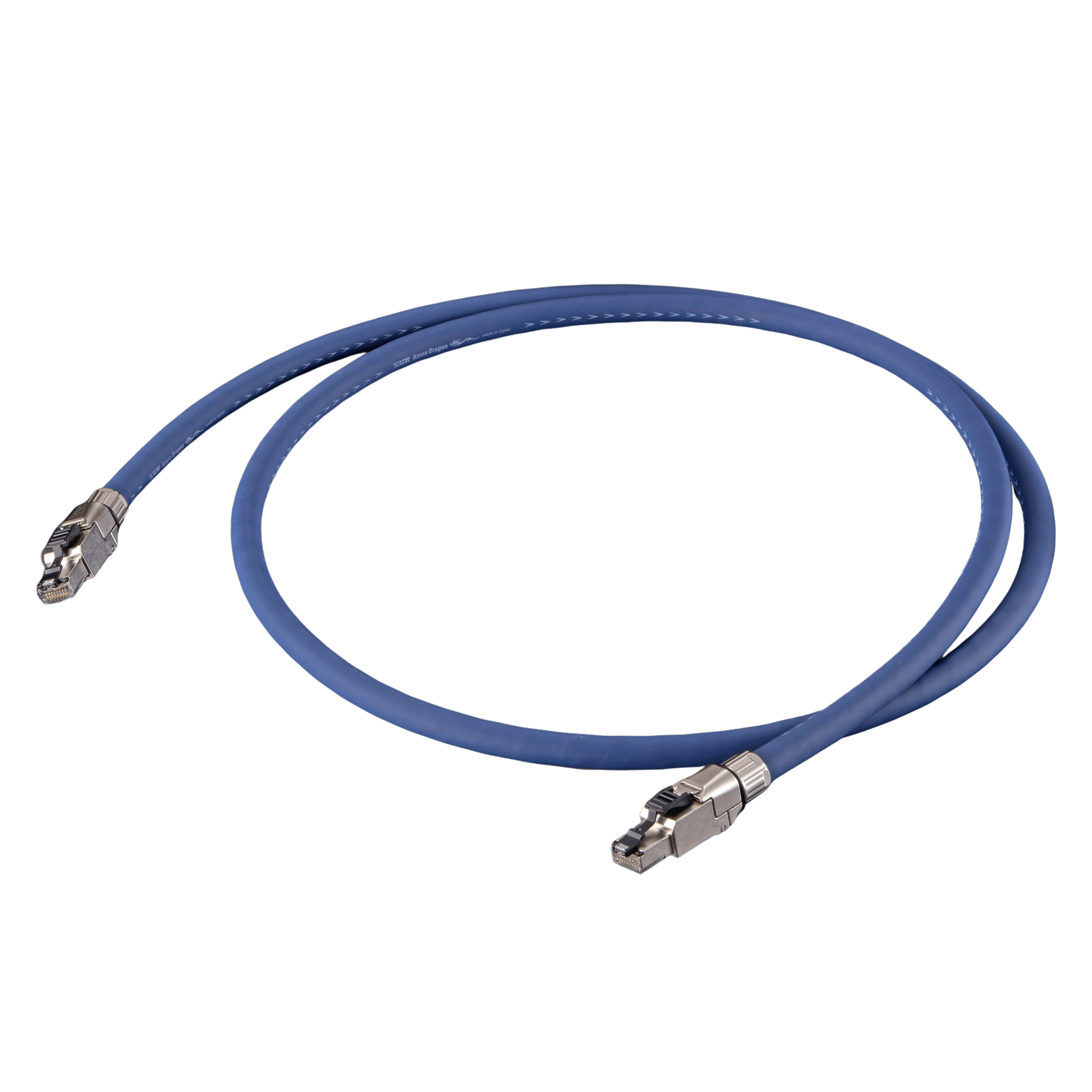 TiGLON MS-DR20L Azure Dragon Network Cable — The Audio Co.