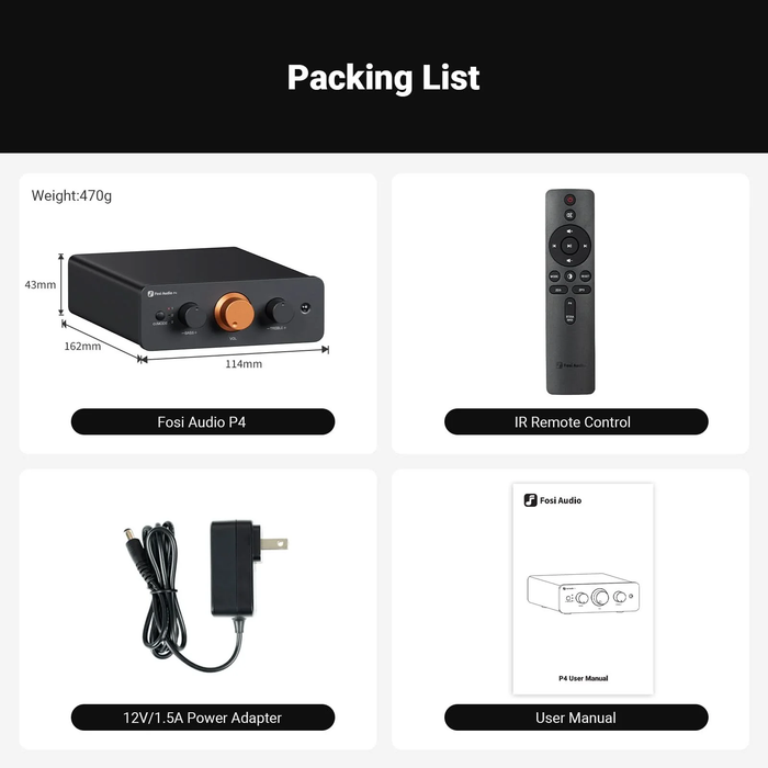 Fosi P4 Preamplifier