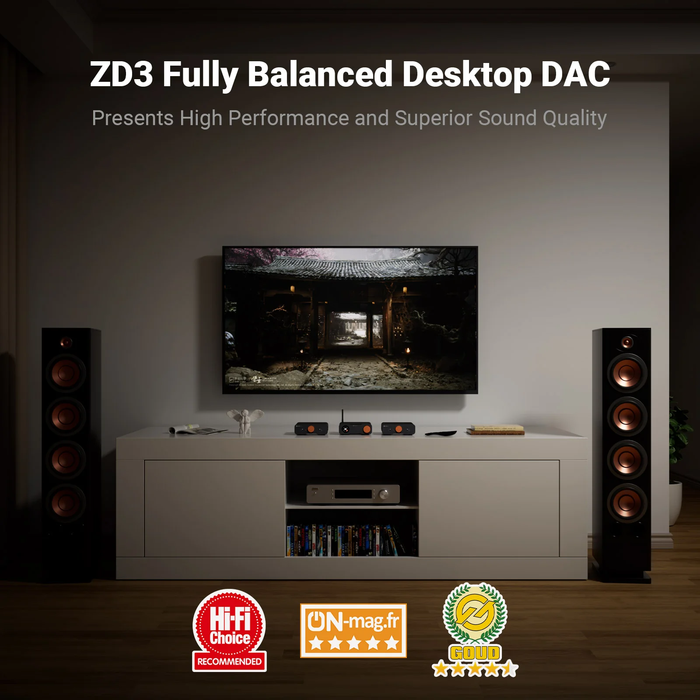 Fosi ZD3 DAC & Balanced Preamplifier