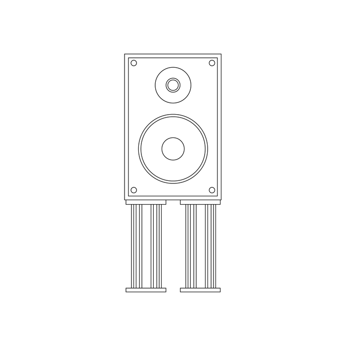 TiGLON PA-Pro Speaker Base [Pair]