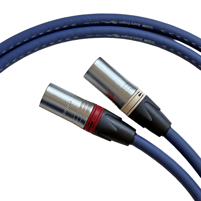 TiGLON MS-DR20 Azure Dragon XLR Interconnect Cable — The Audio Co.