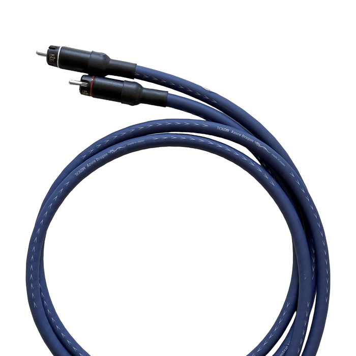 TiGLON MS-DR20 'Azure Dragon' RCA Interconnect Cable | The Audio Co.